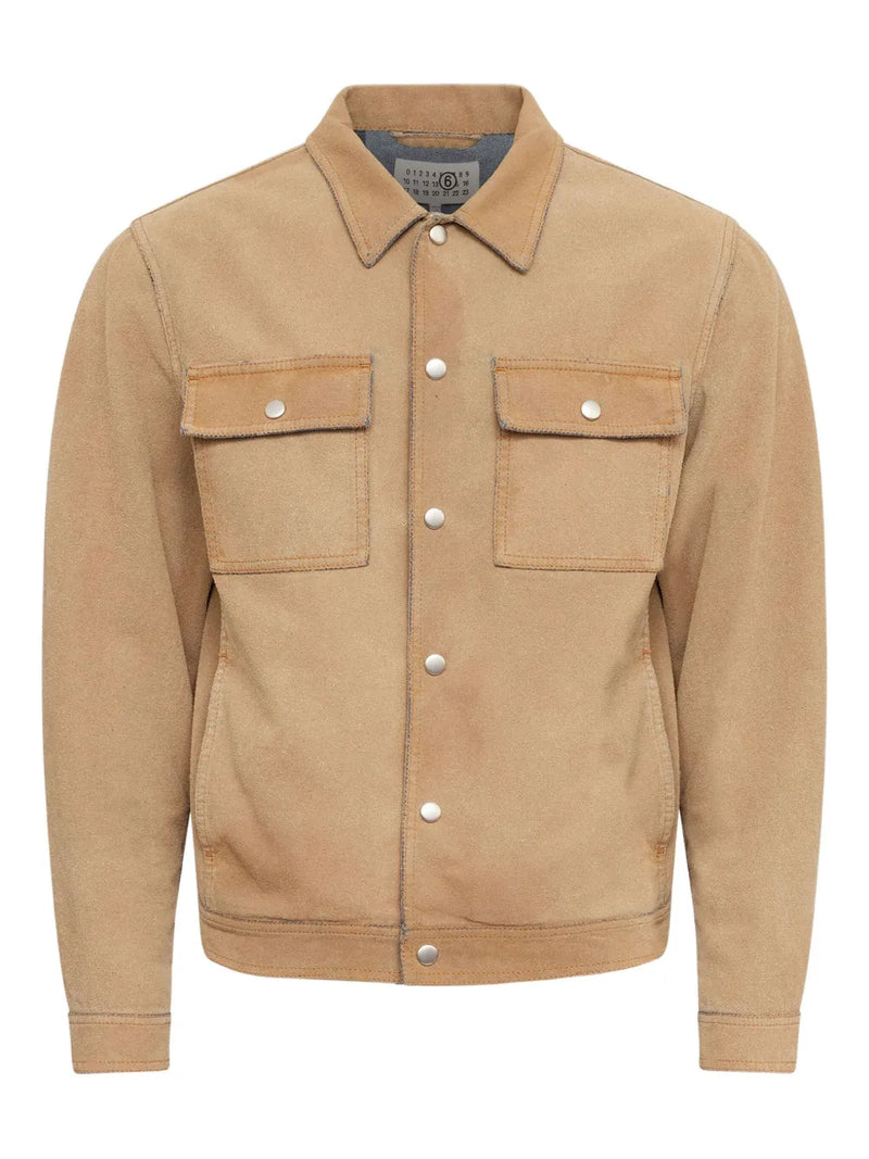 patch-pocket shirt jacket