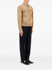 patch-pocket shirt jacket