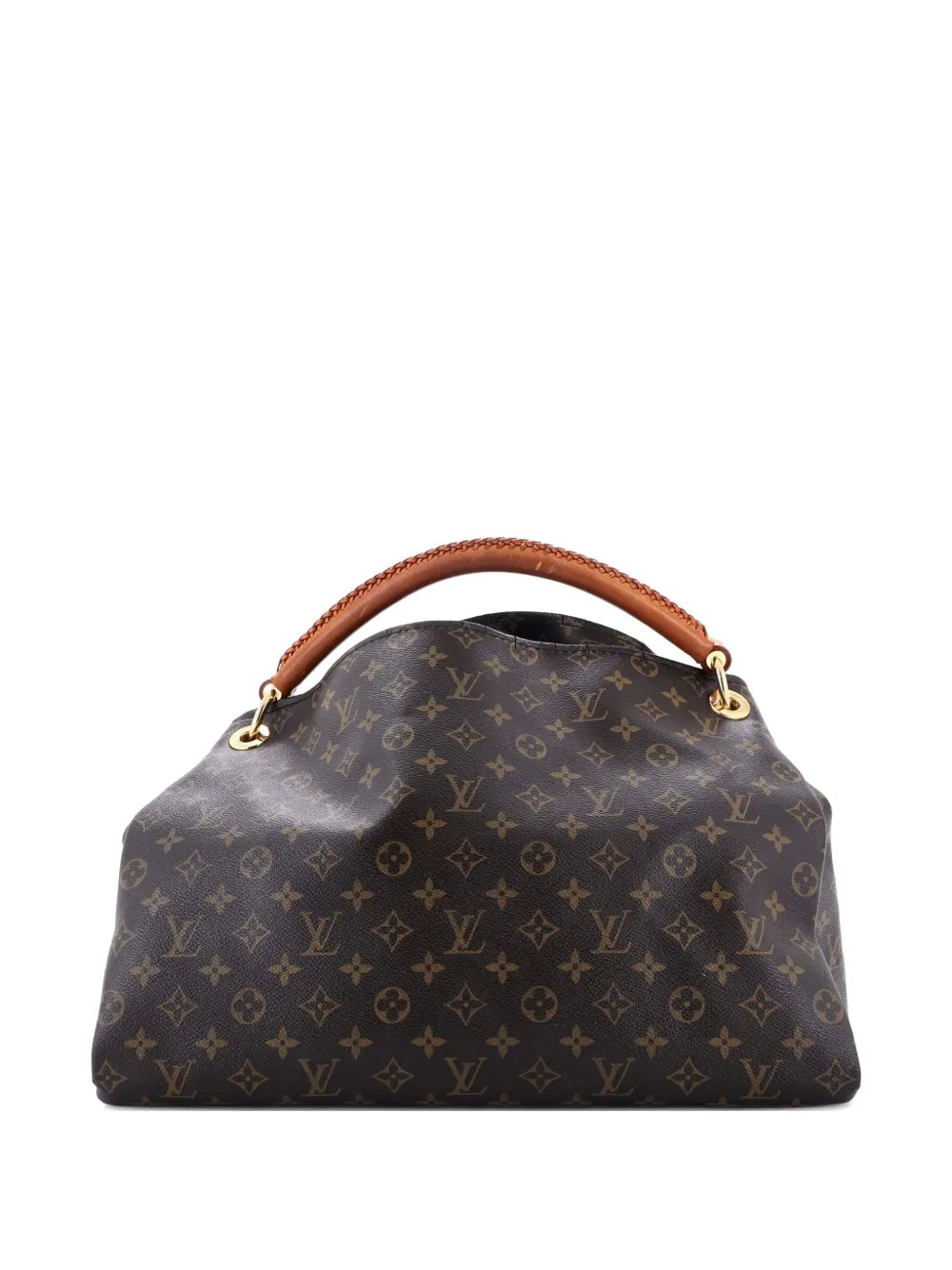 Artsy Handbag Monogram Canvas MM hobo bag