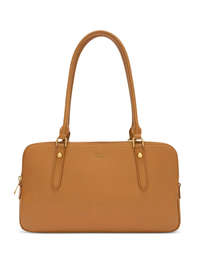 Boston leather tote bag