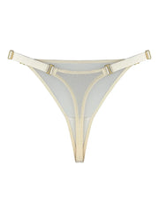 Signature mesh thong
