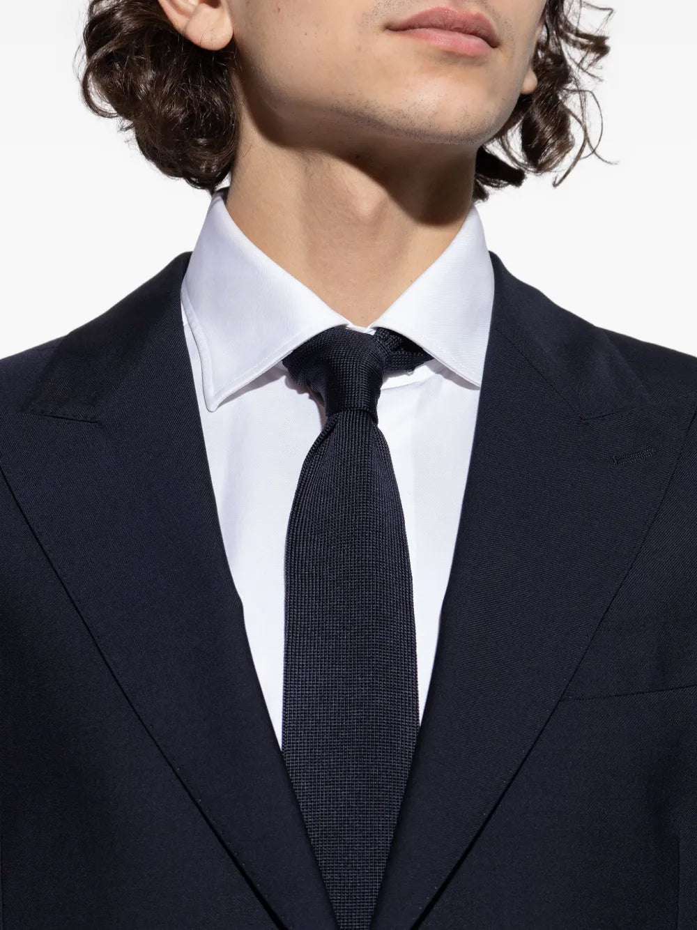striped silk tie