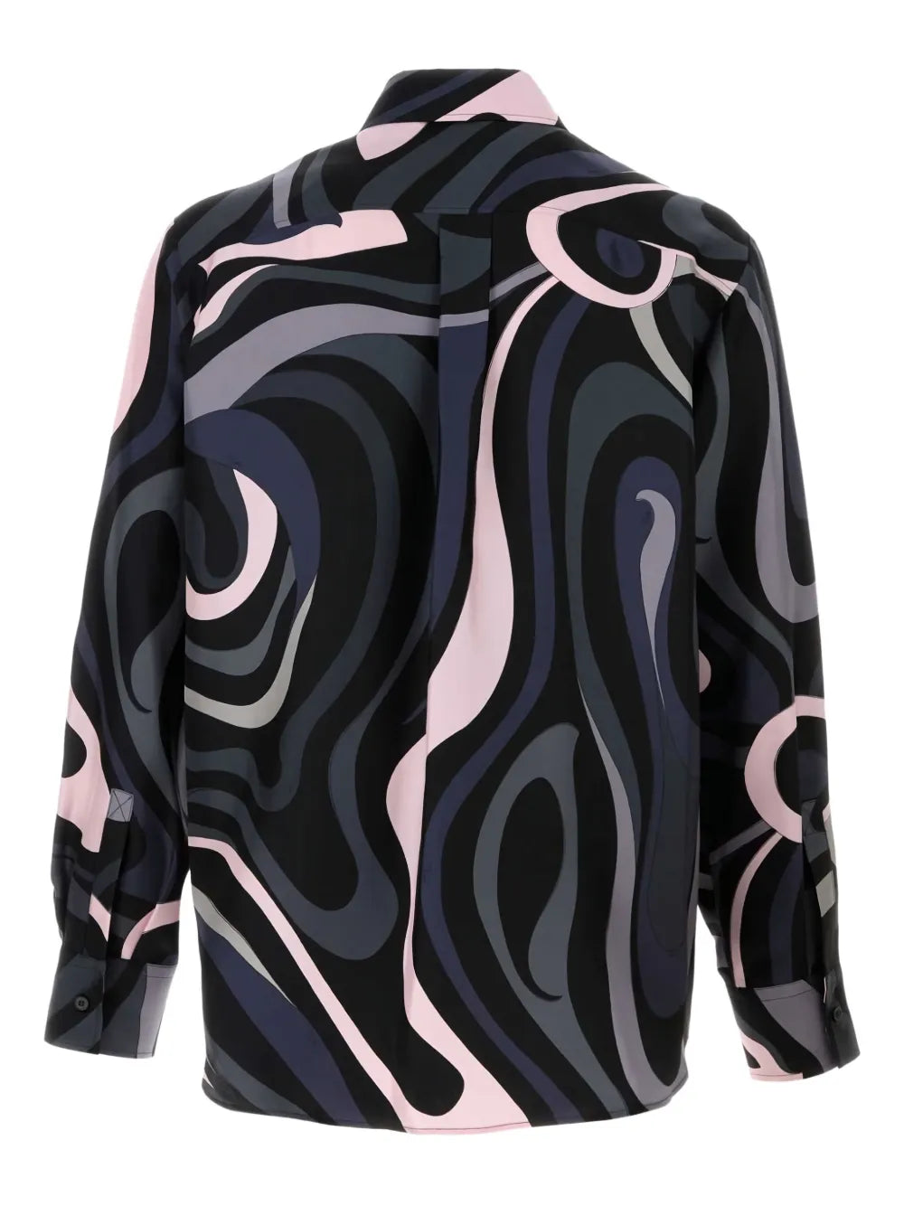 printed silk shirt
