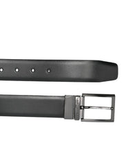 reversible leather belt
