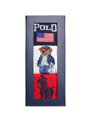 Polo Bear logo-embroidered socks (set of three)