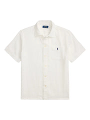 embroidered pocket shirt