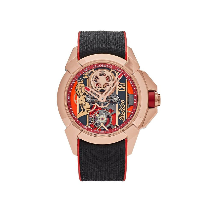 Jacob & Co.V2 CR7 Epic X Collection EX120.43.AE.AA.A Flight of CR7 Rose Gold Limited Edition (2024)