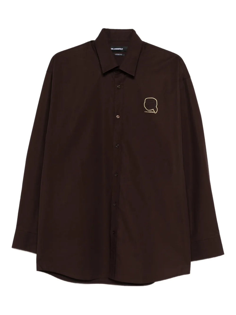 logo-detail shirt