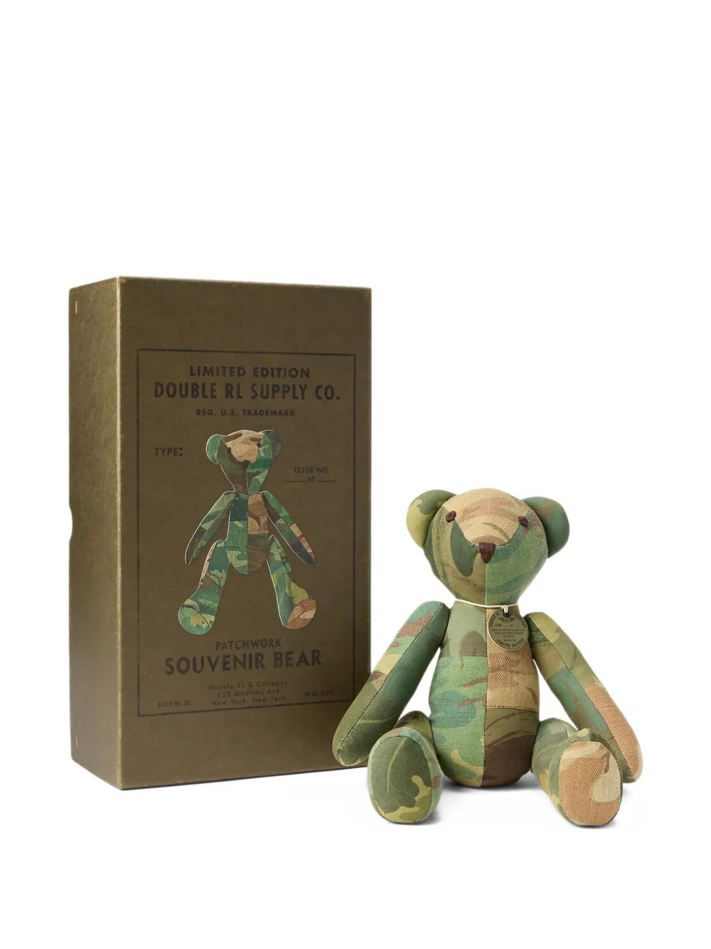 Gunner patchwork bear