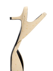 Sully square-toe slingback pumps