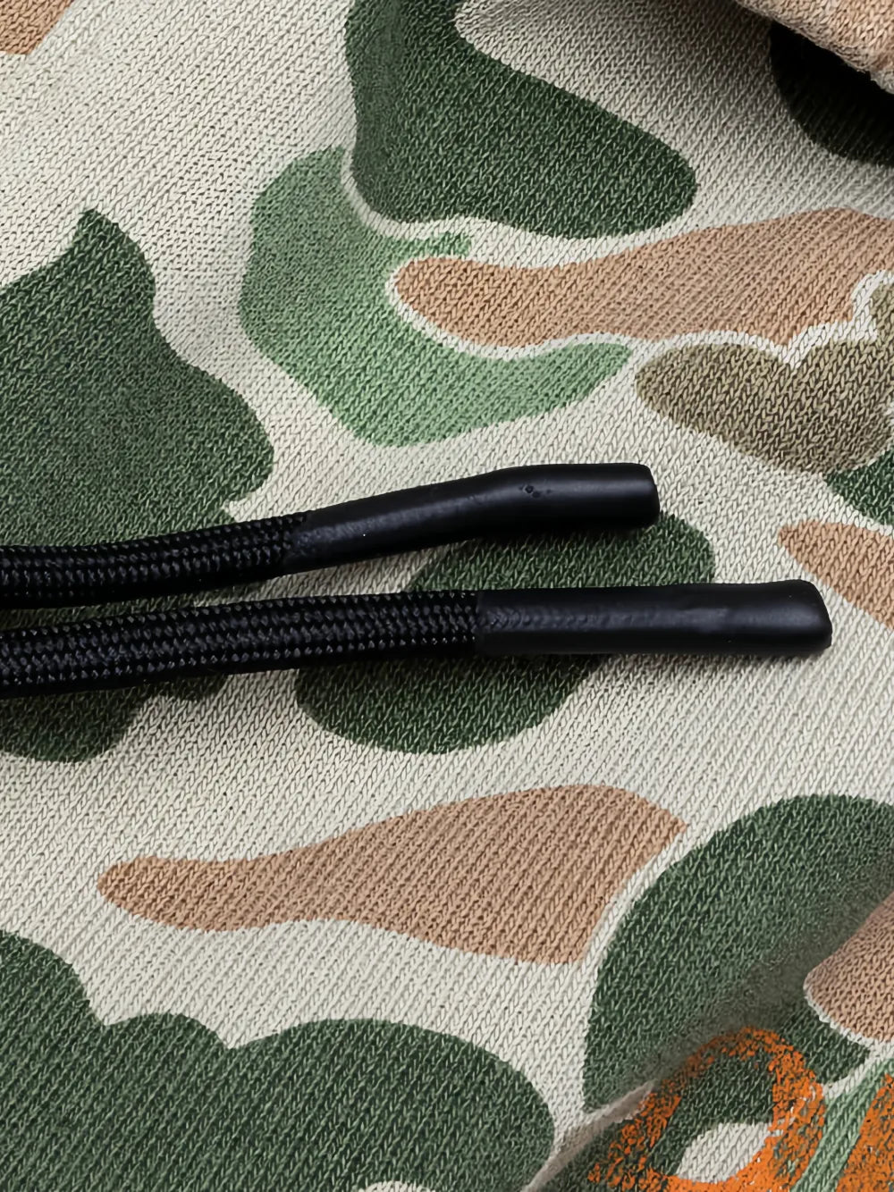 camouflage-print track pants