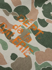 camouflage-print track pants