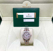 Rolex | Datejust | 81285 | Rose gold | 34 mm | Rose gold | Pink | Automatic