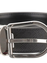 reversible leather belt