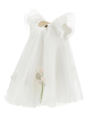 ruffled floral dress