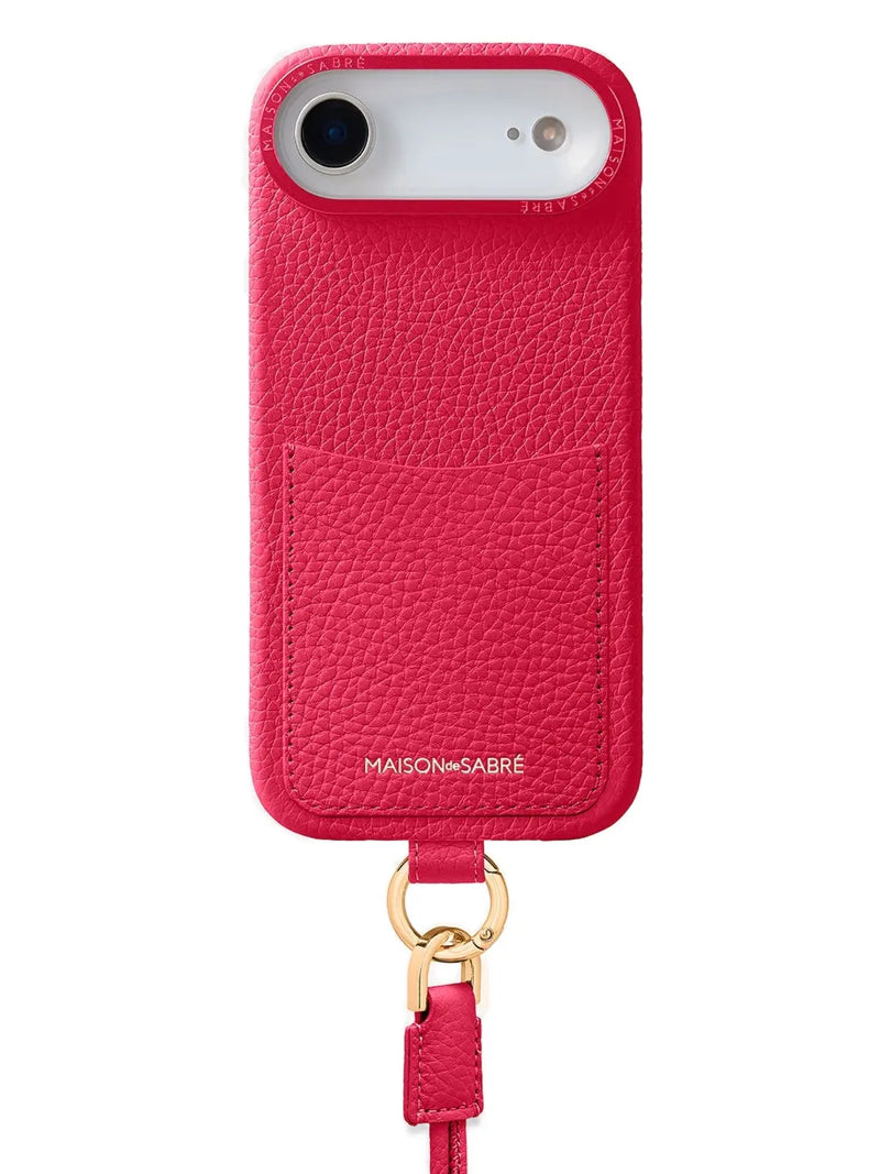 The Sling leather iPhone 17 air case