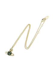Reina orb-pendant necklace
