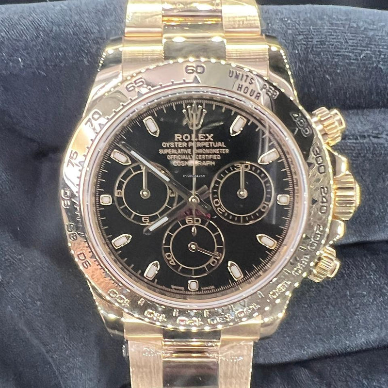 Rolex | Daytona | 116508 | Gold/Steel | 40 mm | Yellow gold | Black | Automatic