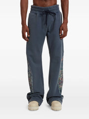 printed track pants