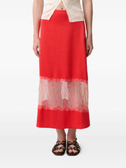 lace A-line skirt