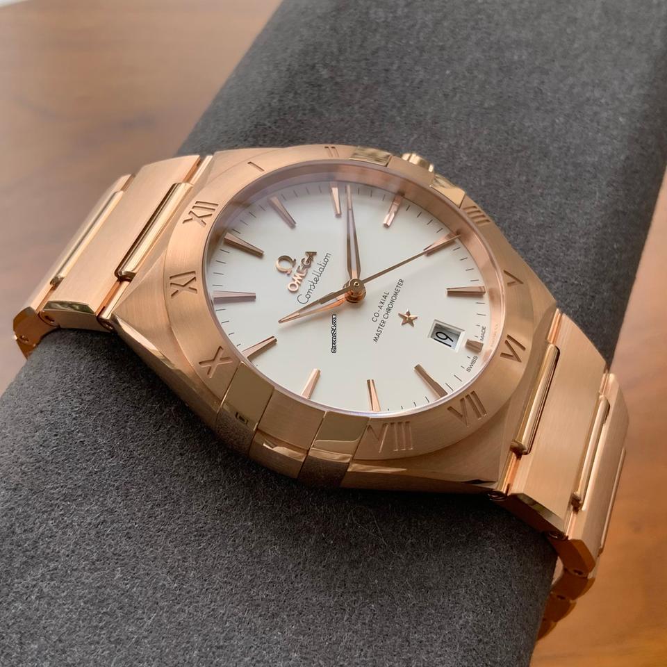 Omega Constellation39 mm 18 K Sedna Gold ‘Rose Gold’ Full Set