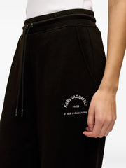 logo-detail drawstring track pants
