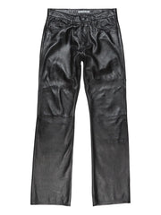 lamb leather trousers