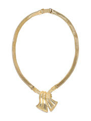 bow-pendant necklace