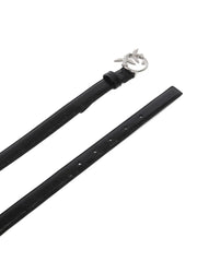 buckle lambskin belt