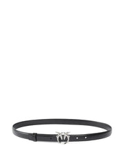 buckle lambskin belt