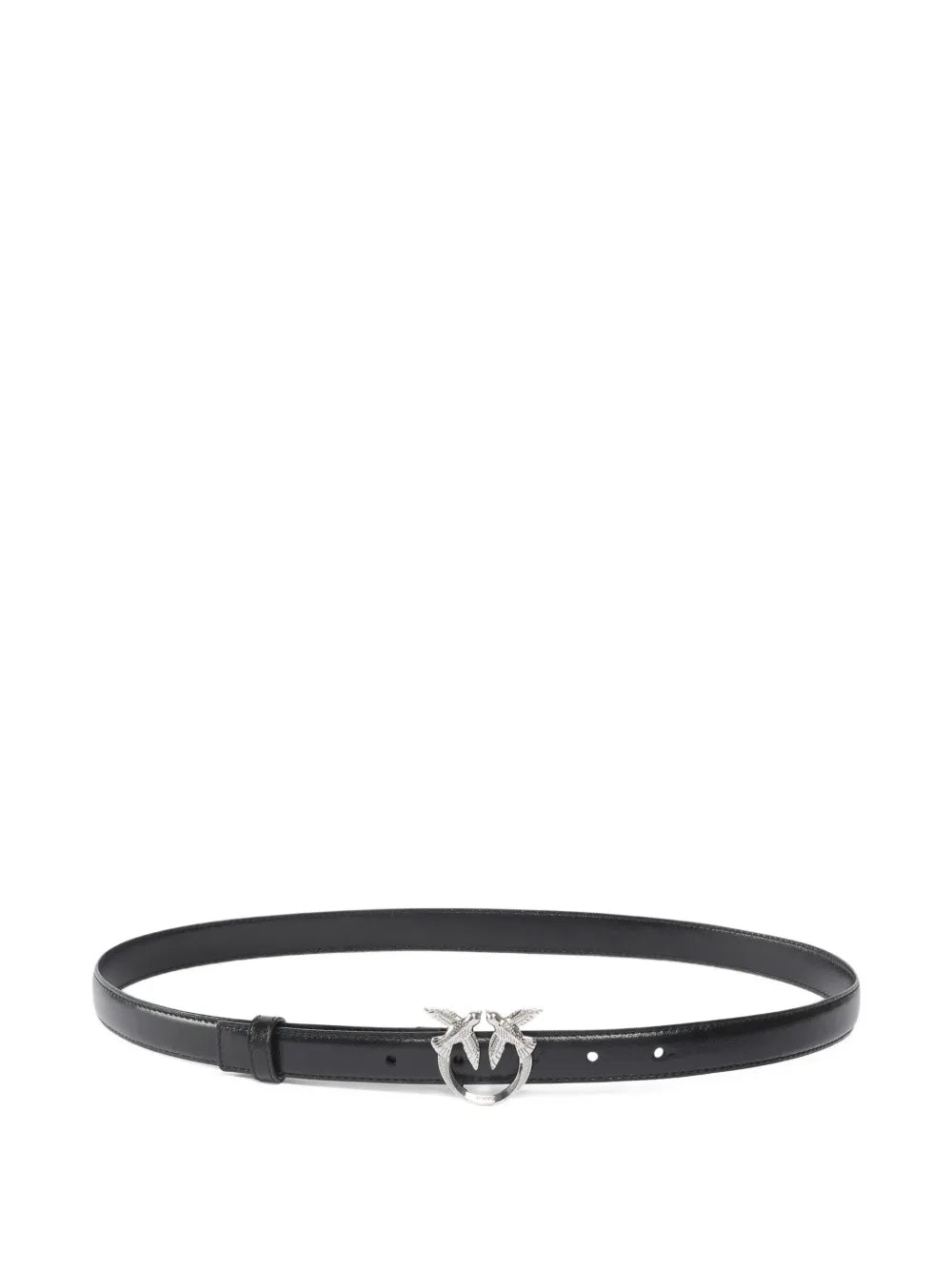 buckle lambskin belt