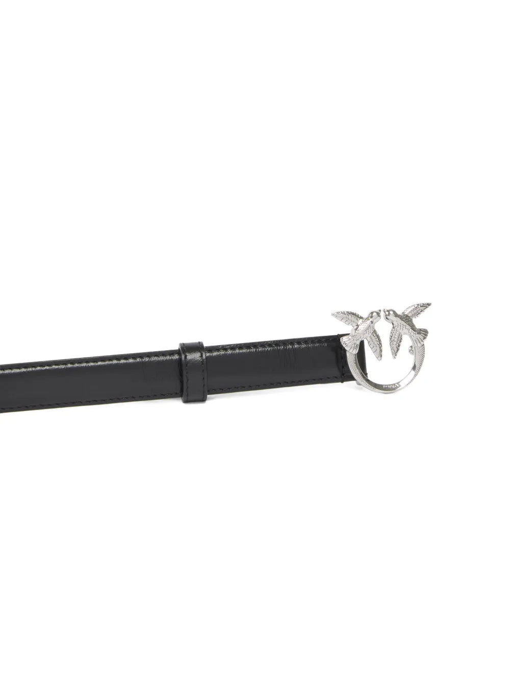 buckle lambskin belt