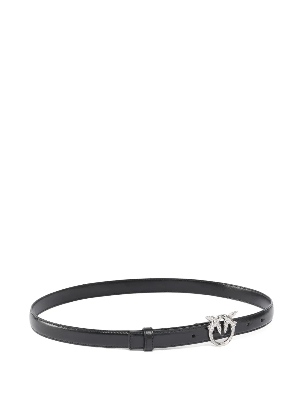 buckle lambskin belt