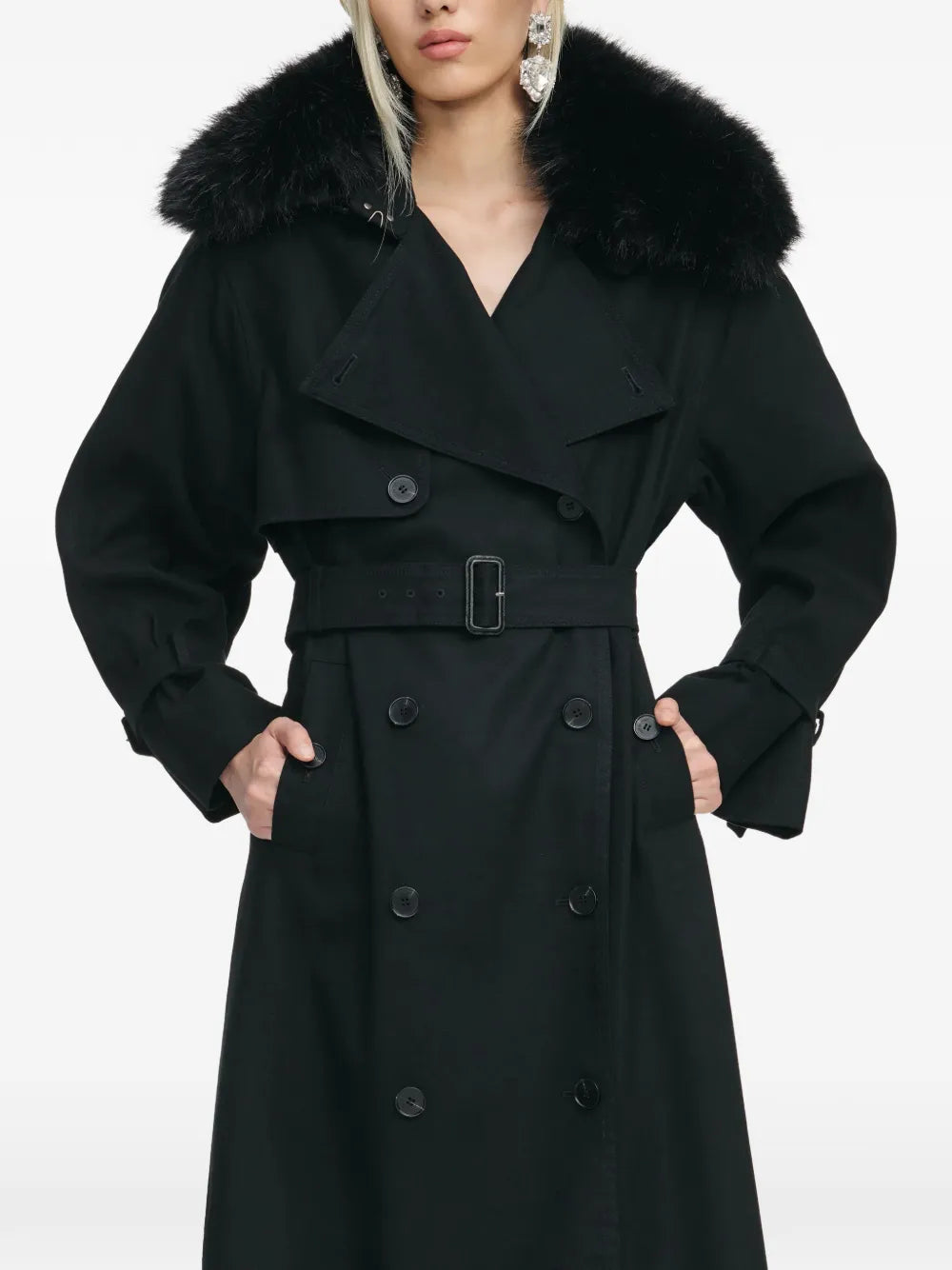 belted trench coat