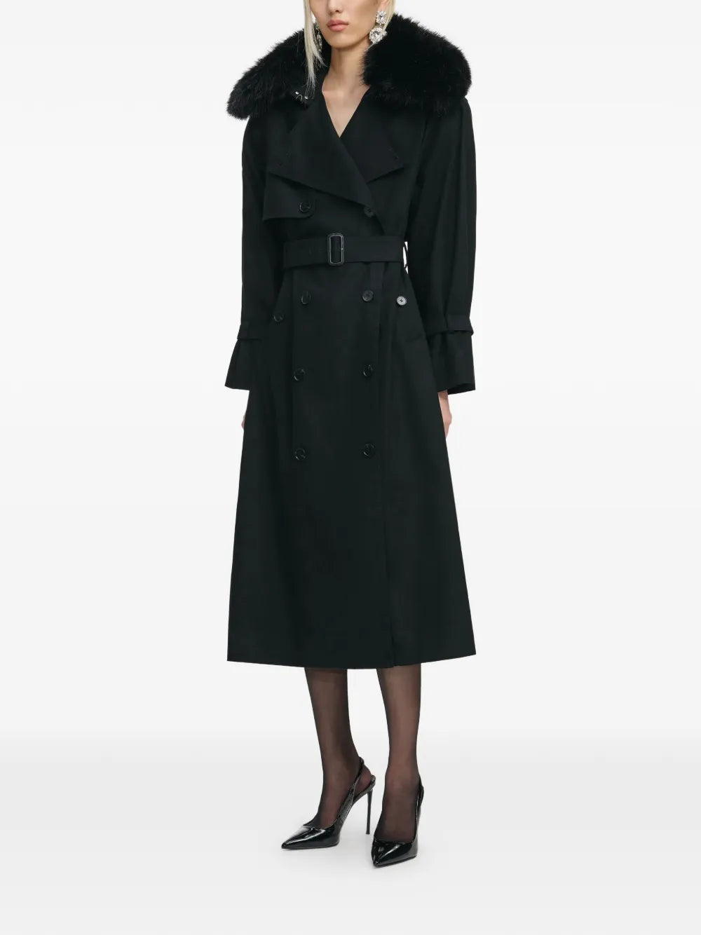 belted trench coat