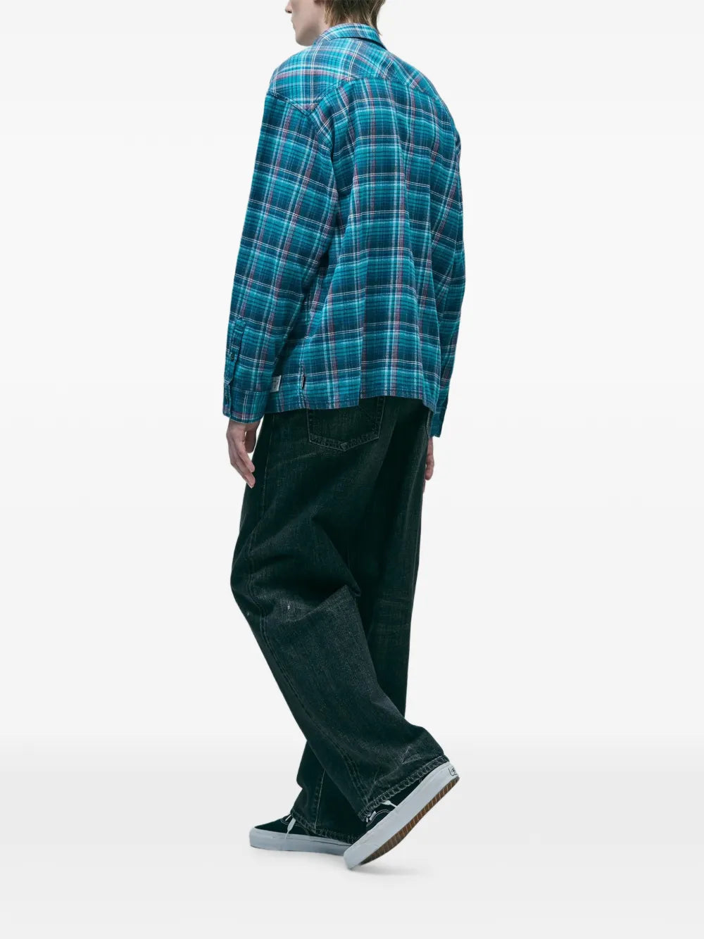 washed cotton jeans