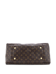 Artsy Handbag Monogram Canvas MM hobo bag