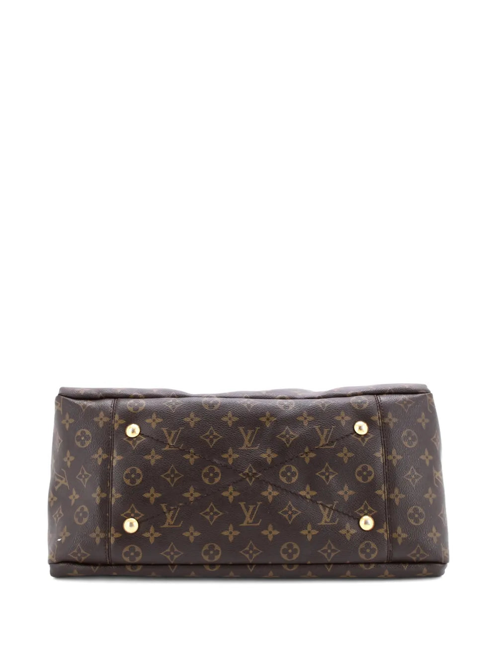 Artsy Handbag Monogram Canvas MM hobo bag