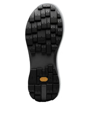 round toe logo derbi shoes