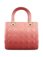 Lady Dior Bag Cannage Quilt Gradient Lambskin Medium satchel