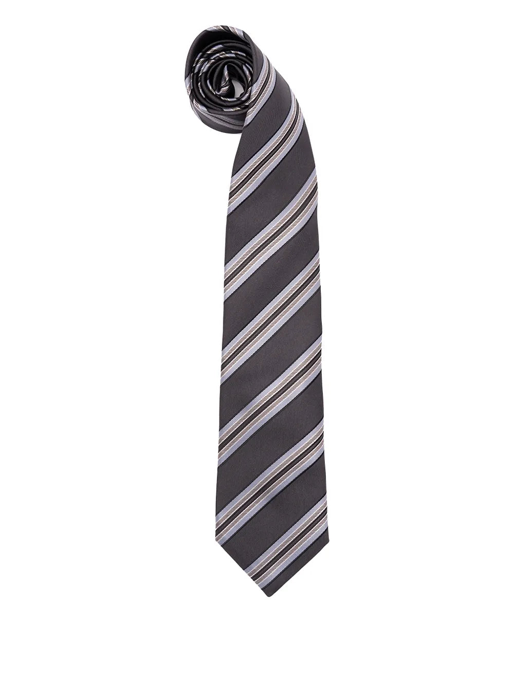 striped silk tie