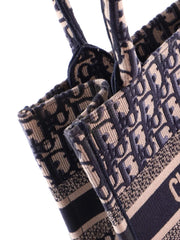 Book Oblique Canvas Small tote bag