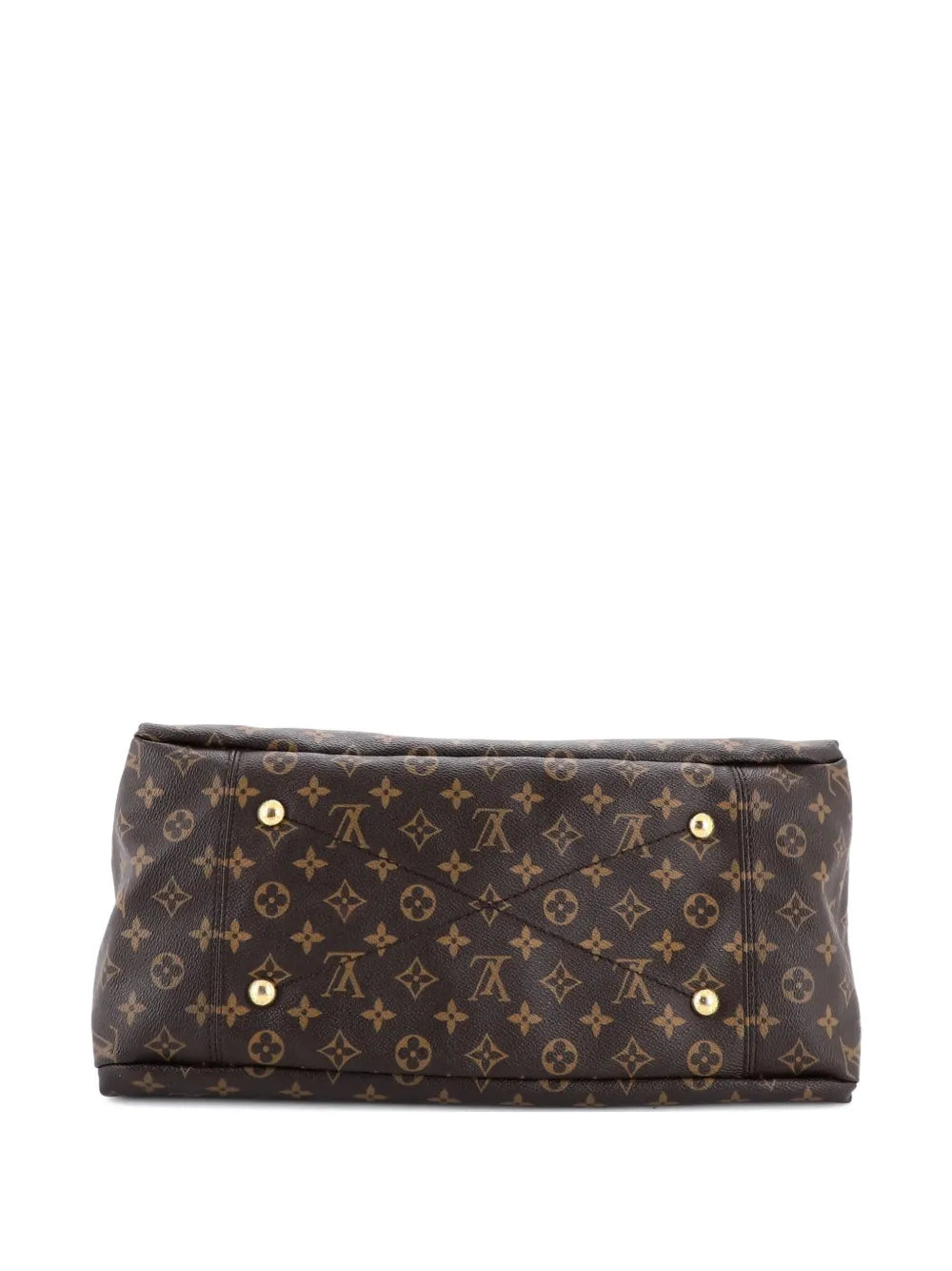 Artsy Handbag Monogram Canvas MM hobo bag