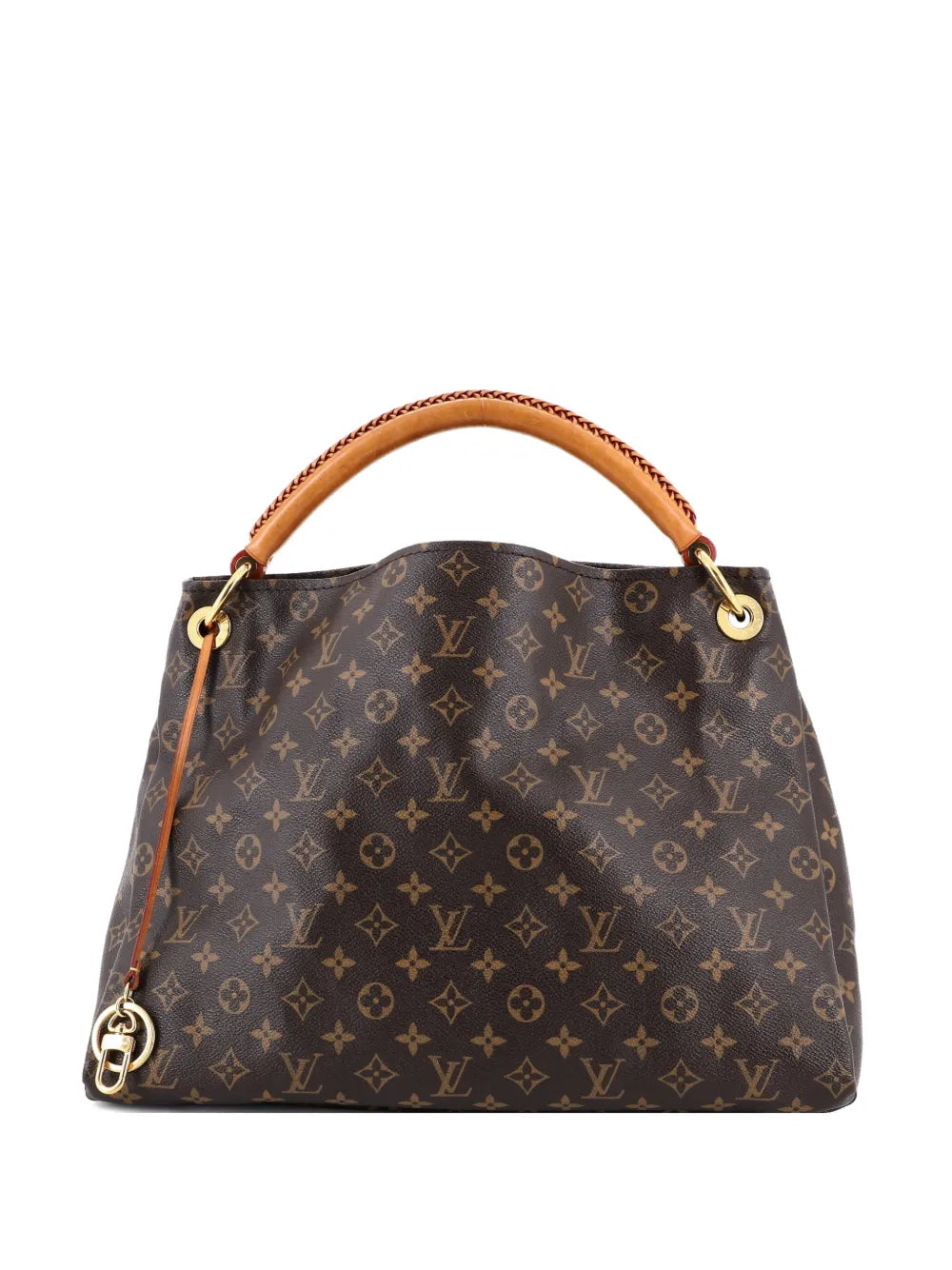 Artsy Handbag Monogram Canvas MM hobo bag