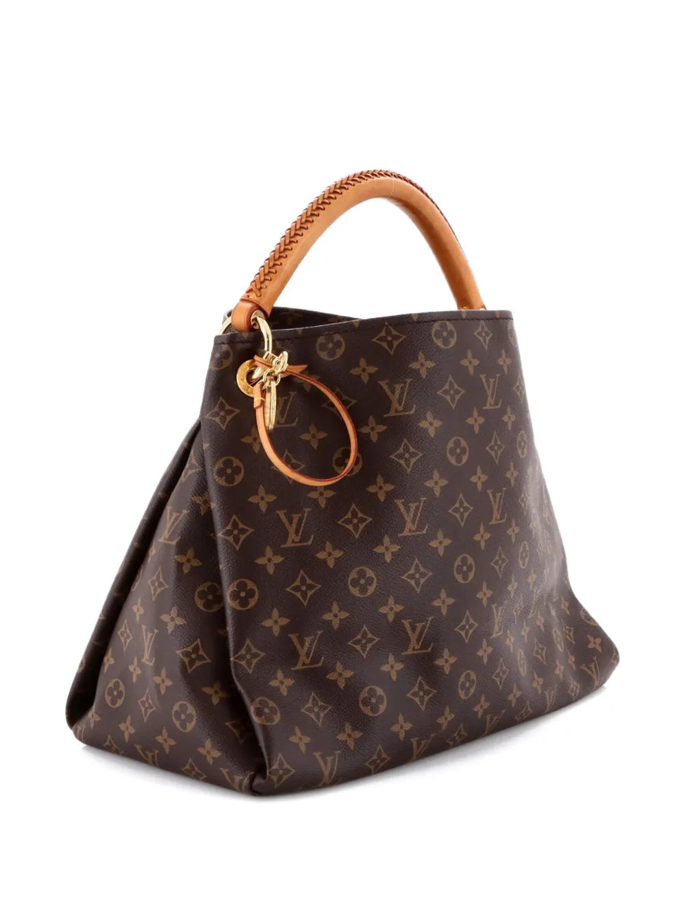 Artsy Handbag Monogram Canvas MM hobo bag