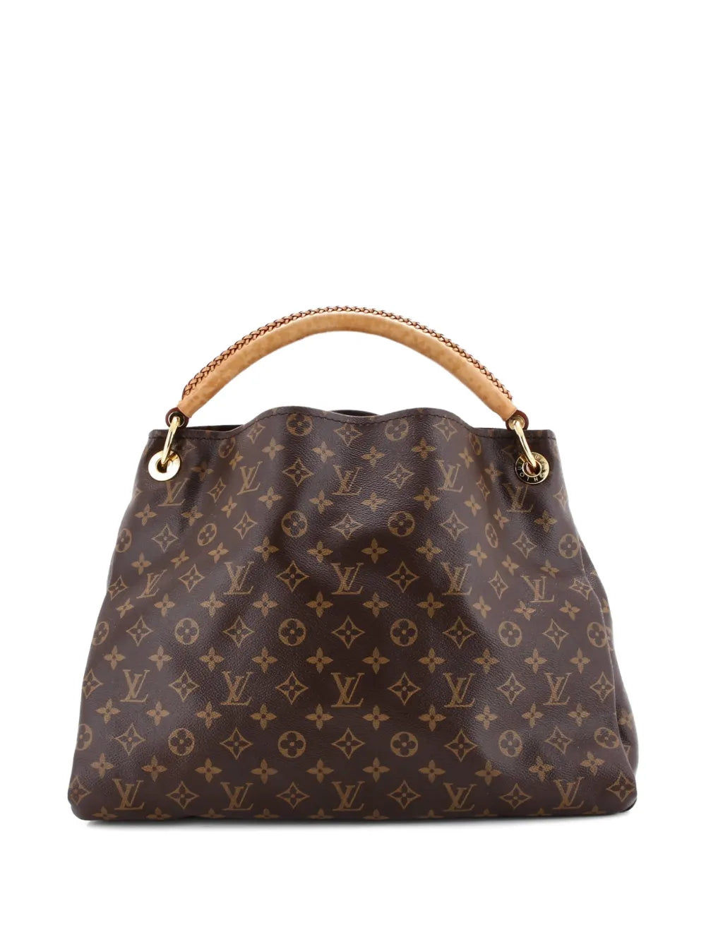 Artsy Handbag Monogram Canvas MM hobo bag