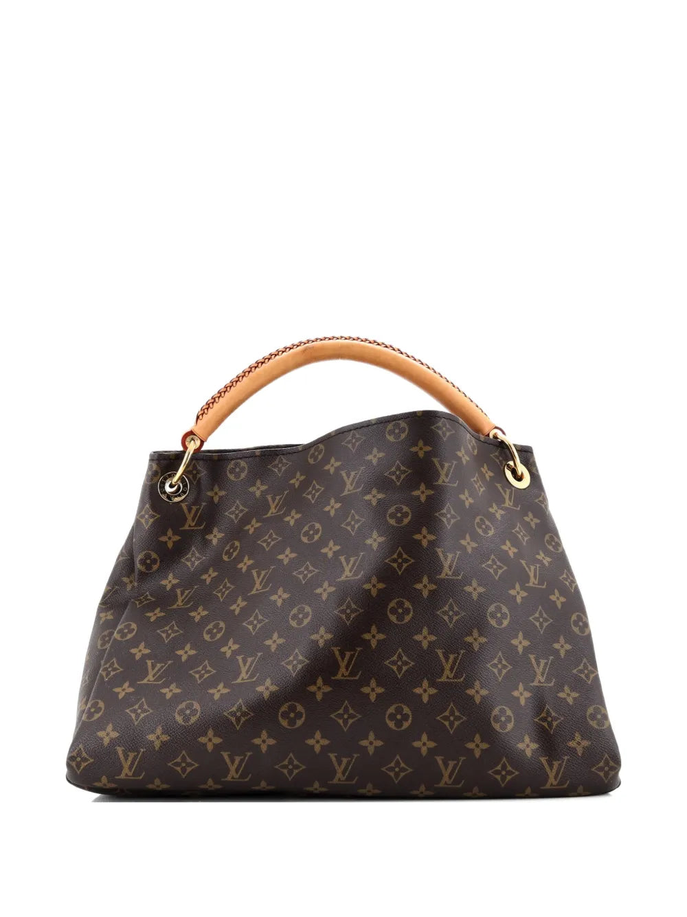 Artsy Handbag Monogram Canvas MM hobo bag