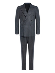 double-breasted pinstripe suit (set of two)