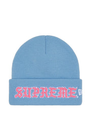 x New Era logo beanie hat