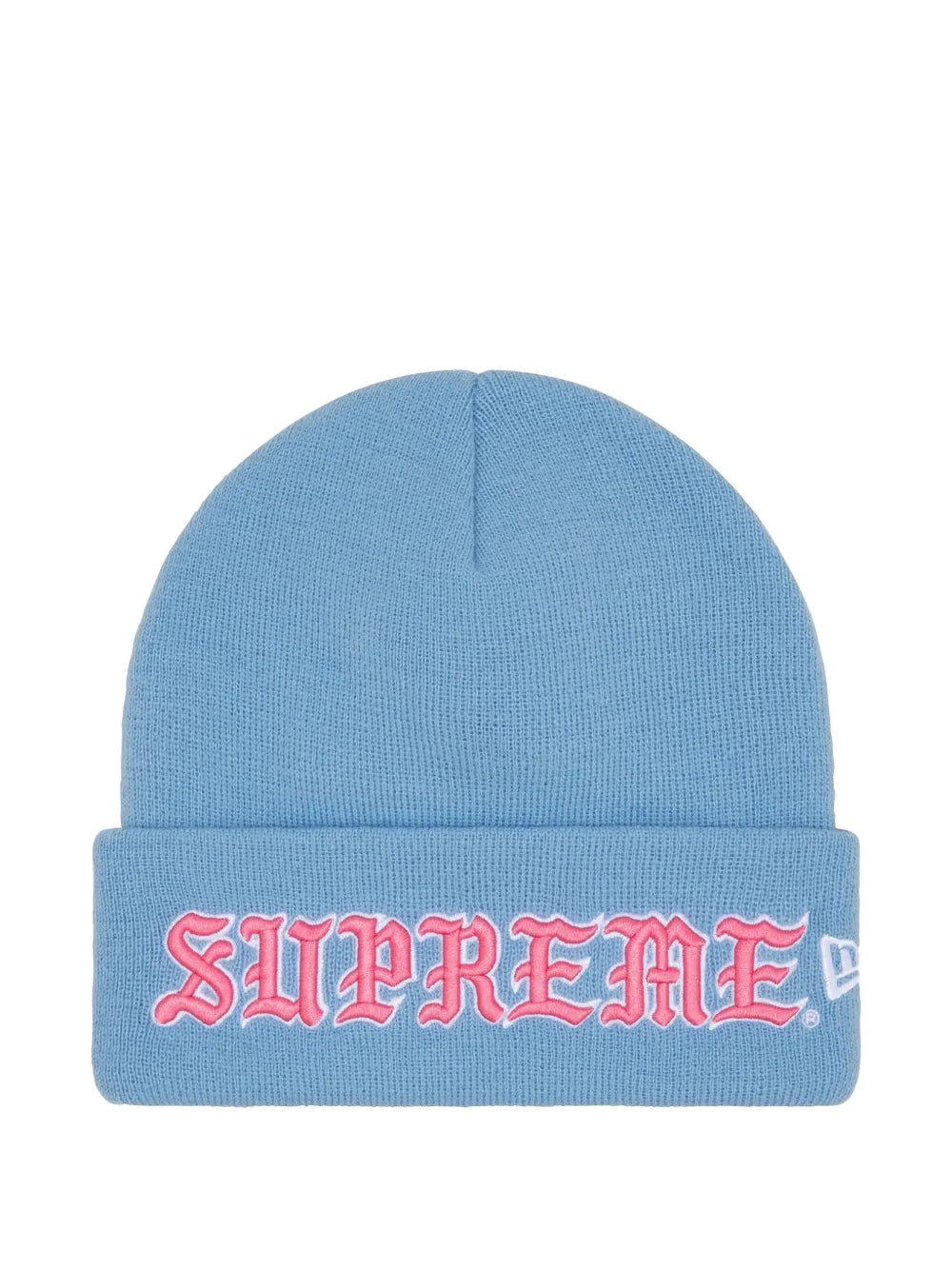 x New Era logo beanie hat